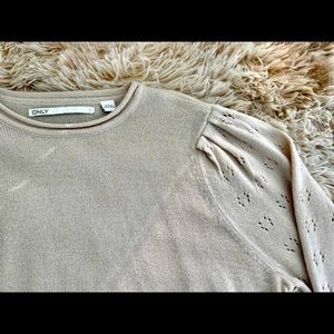 ONLY Beige pullover - women’s small
